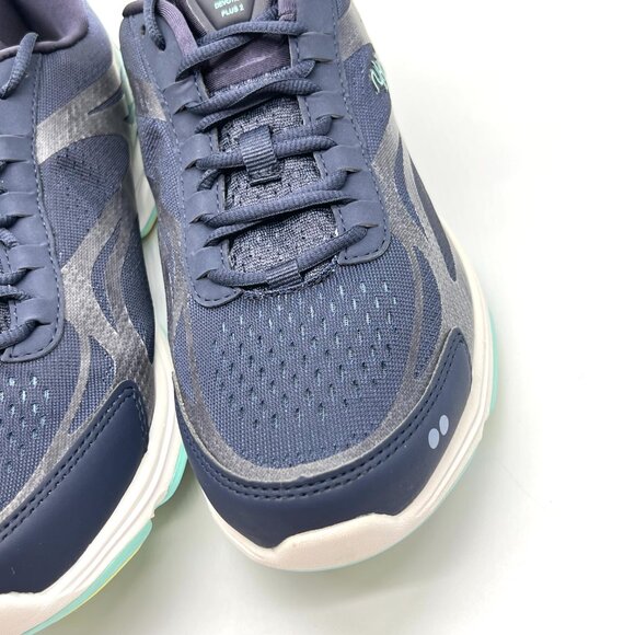 Ryka Womens Size 10 Devotion Plus 2 Blue Purple Walking Sneakers Shoes - Picture 5 of 12